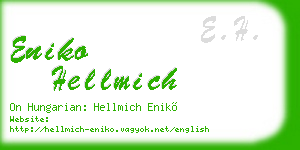 eniko hellmich business card